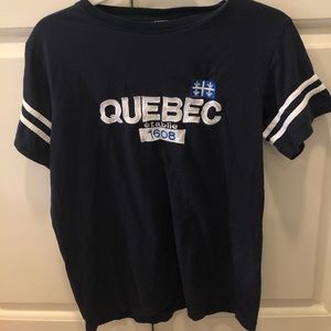 quebec tee shirt